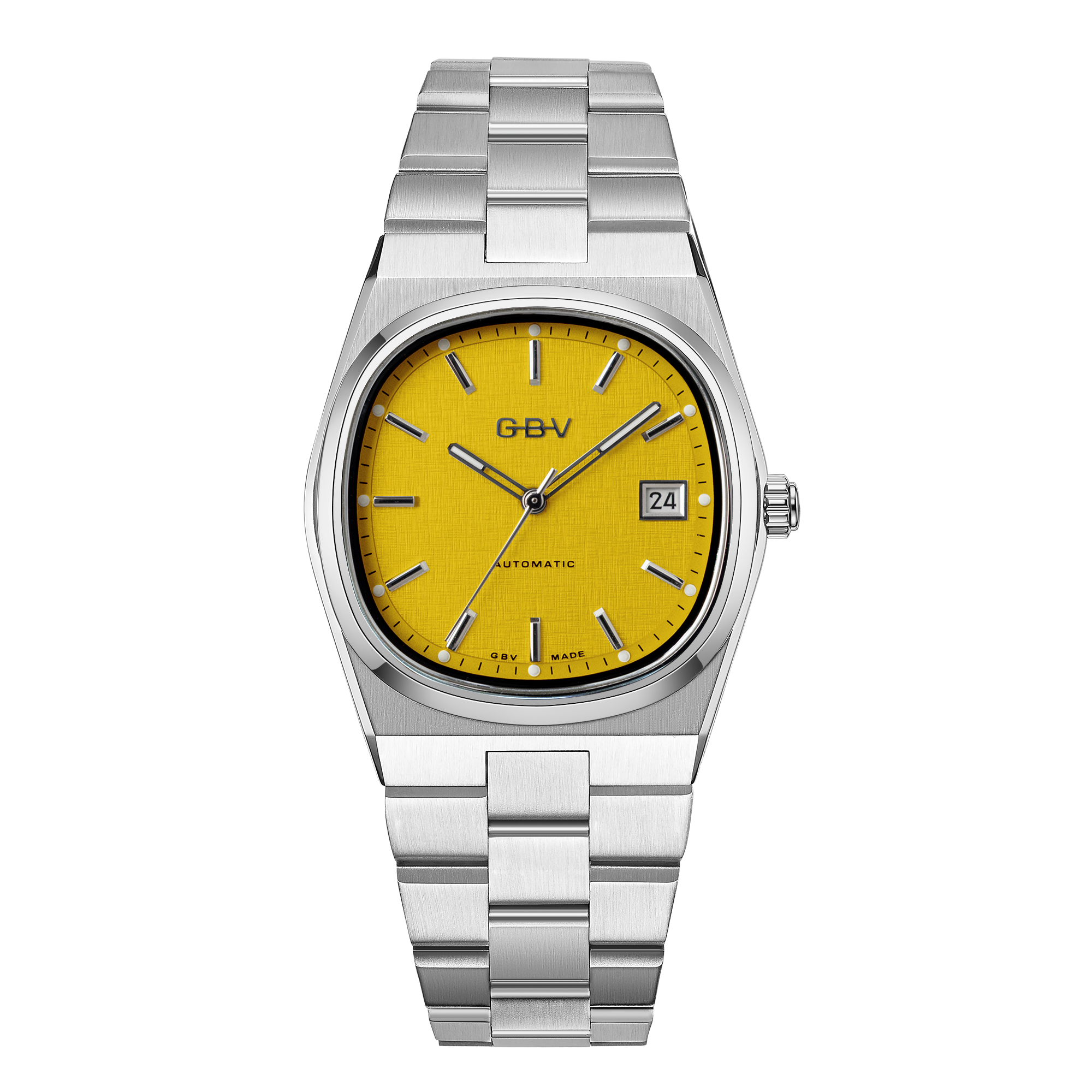 CRT36 Retro watch - Yellow